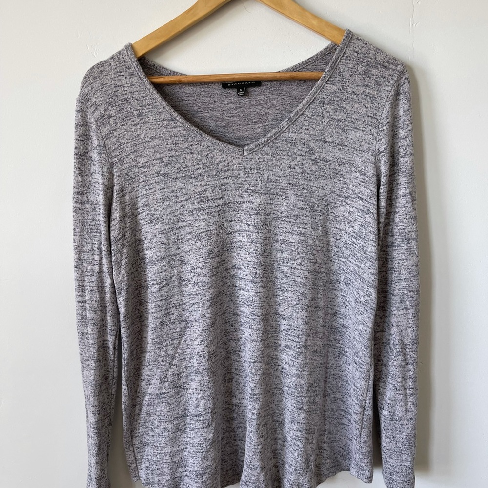 Gray sweater